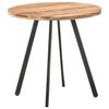 VidaXL Dining Table 80 Cm Solid Acacia Wood