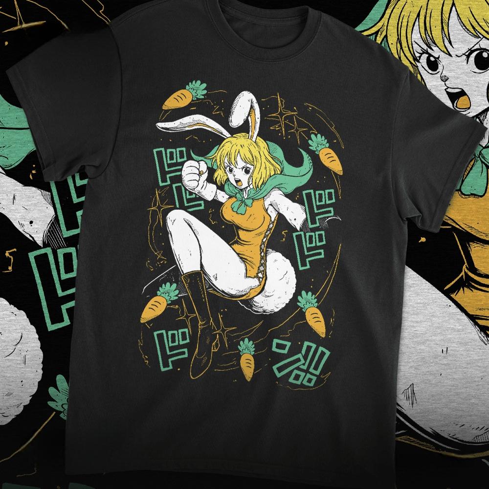 

New anime One Piece Carrot Graphic TShirt 100Cotton Oversized Shirt unisex Unisex Short Y2k Selling Popular Fashion Sleeve ONeck 4XL