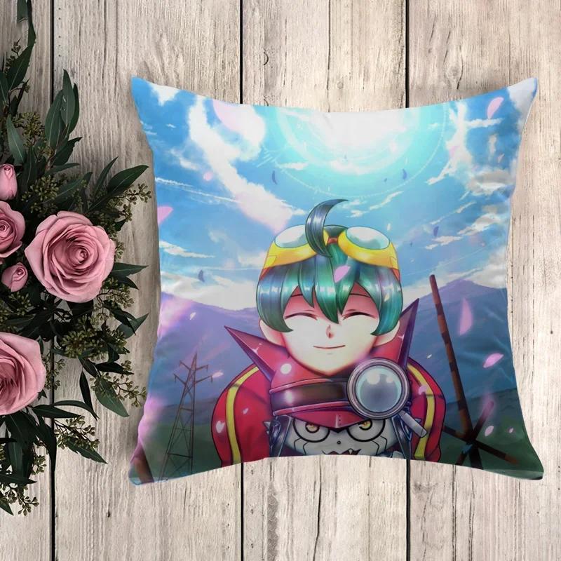 Pillow Digimon Decorative Pillowcase Decor Cushion Cover Luxury Throw Pillows Sofa Cushions Car Decoration Pilow Cases