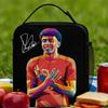 Bolsas Térmicas para Almoço Lamine Y-Yamal Reutilizáveis, Recipiente para Almoço Futebol Portátil Bolsa Tote Lancheira Menina Menino