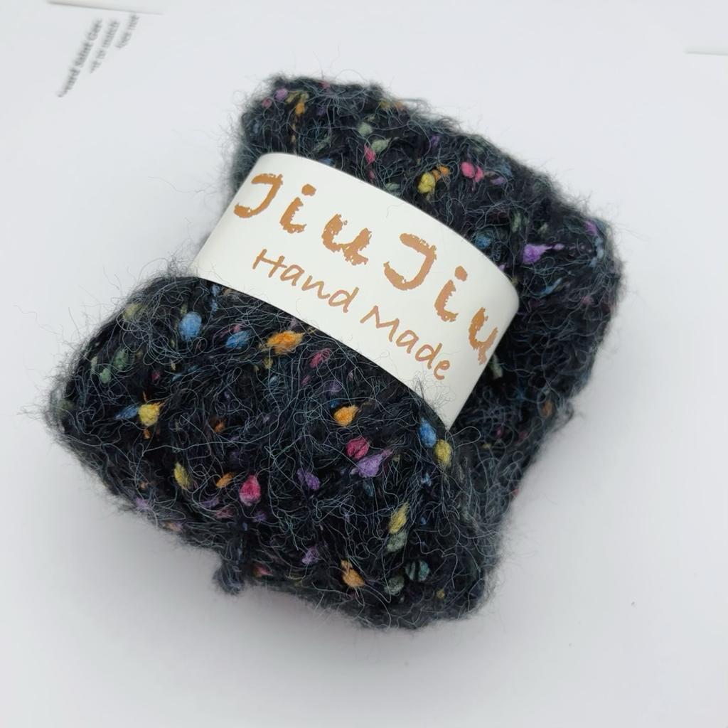 250g Yarn Handmade Wool Gypsy Ball Color Knitting Rough Mix Plush Yarn Ball Crochet Designer Sewing Sweater Accessories