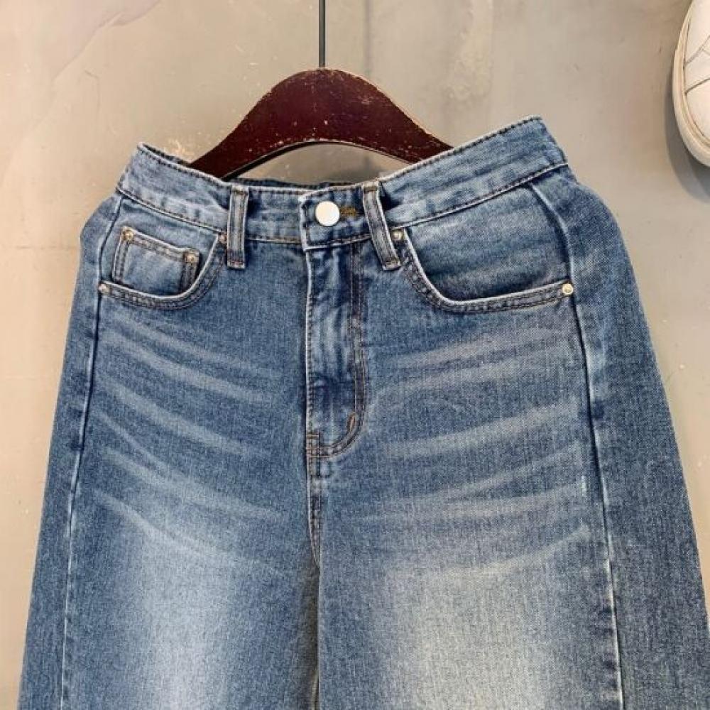 C S In The Room Fever Cut lIne waShIng Wide jeanS One Color