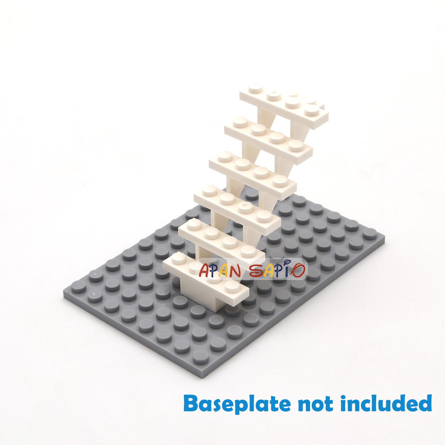 20pcs DIY Building Blocks Ladder 7x4x6 Thick Figure Bricks Educational Creative Size Compatible With 30134 Toys for Children
