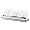 Vintage Bluetooth Keyboard 86 Keys Portable Wireless Keyboard with Integrated Stand for Windows for
