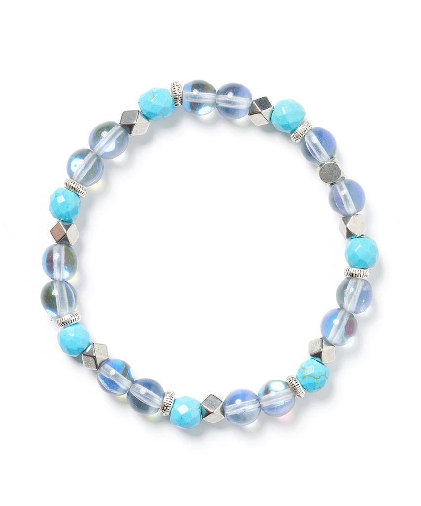 Polalita Blue Ocean Mix Bracelet (Plt-Br-042_Bl)