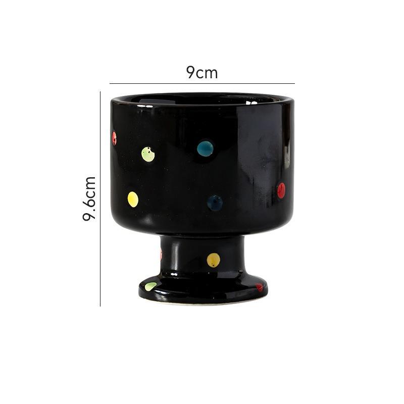 1PC Ceramic Mug Simple Style Afternoon Tea Coffee Water Cup Handle Creative Decoration Personalized Household Items