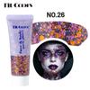 Iridescent Mermaid Scales Sequin Glitter Gel for Face, Body, and Eyes