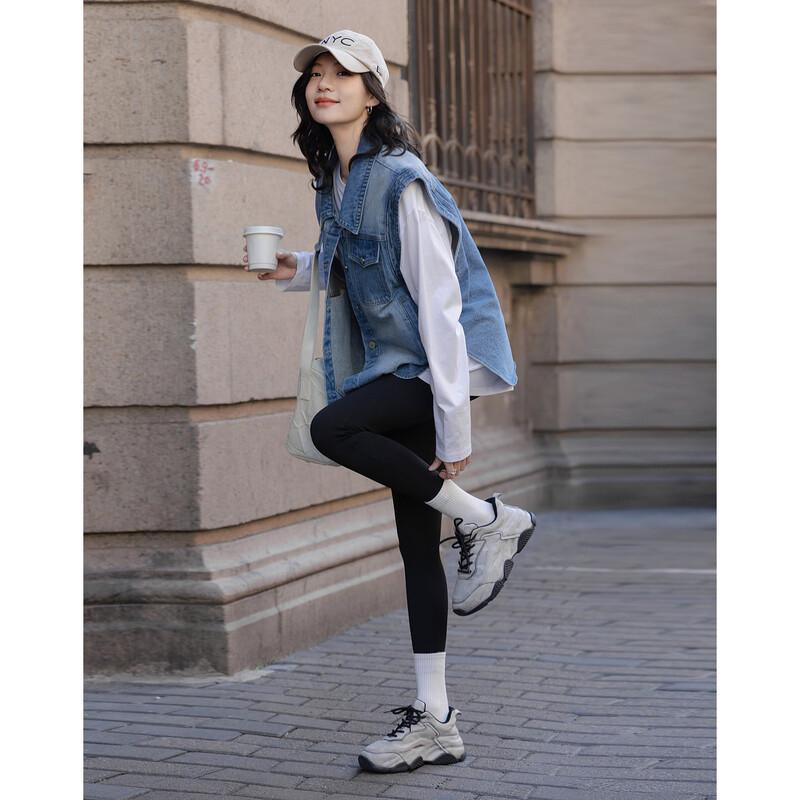 Женский джинсовый жилет Demana Cloud Cotton свободного кроя с карманами S