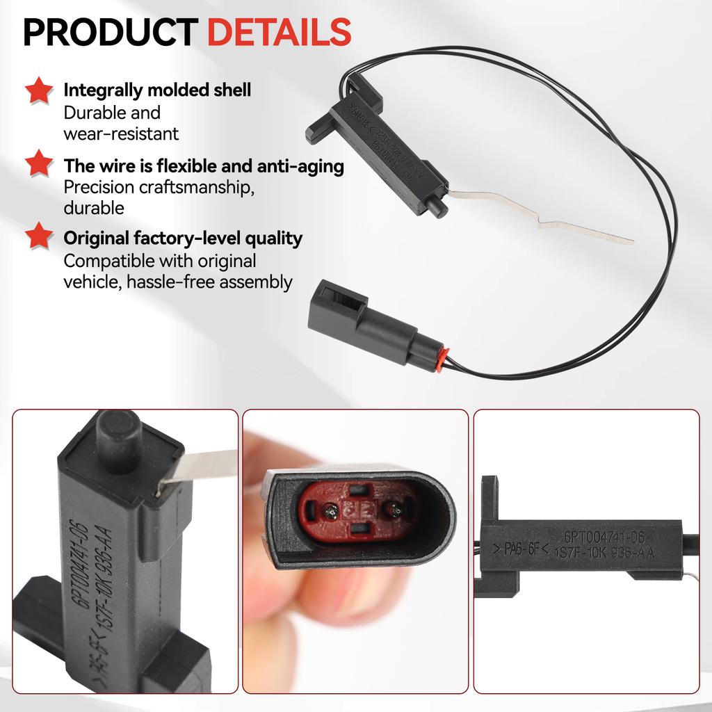 1S7F10K936AA Auto Außenumgebungslufttemperatursensor Passend für Ford Fiesta Focus C-Max Mondeo Galaxy Transit Sierra S-Max Neu