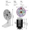 ZSX-1258A Aluminum Universal Dome Mount for Hikvision/Dahua - Outdoor Waterproof Conch Design