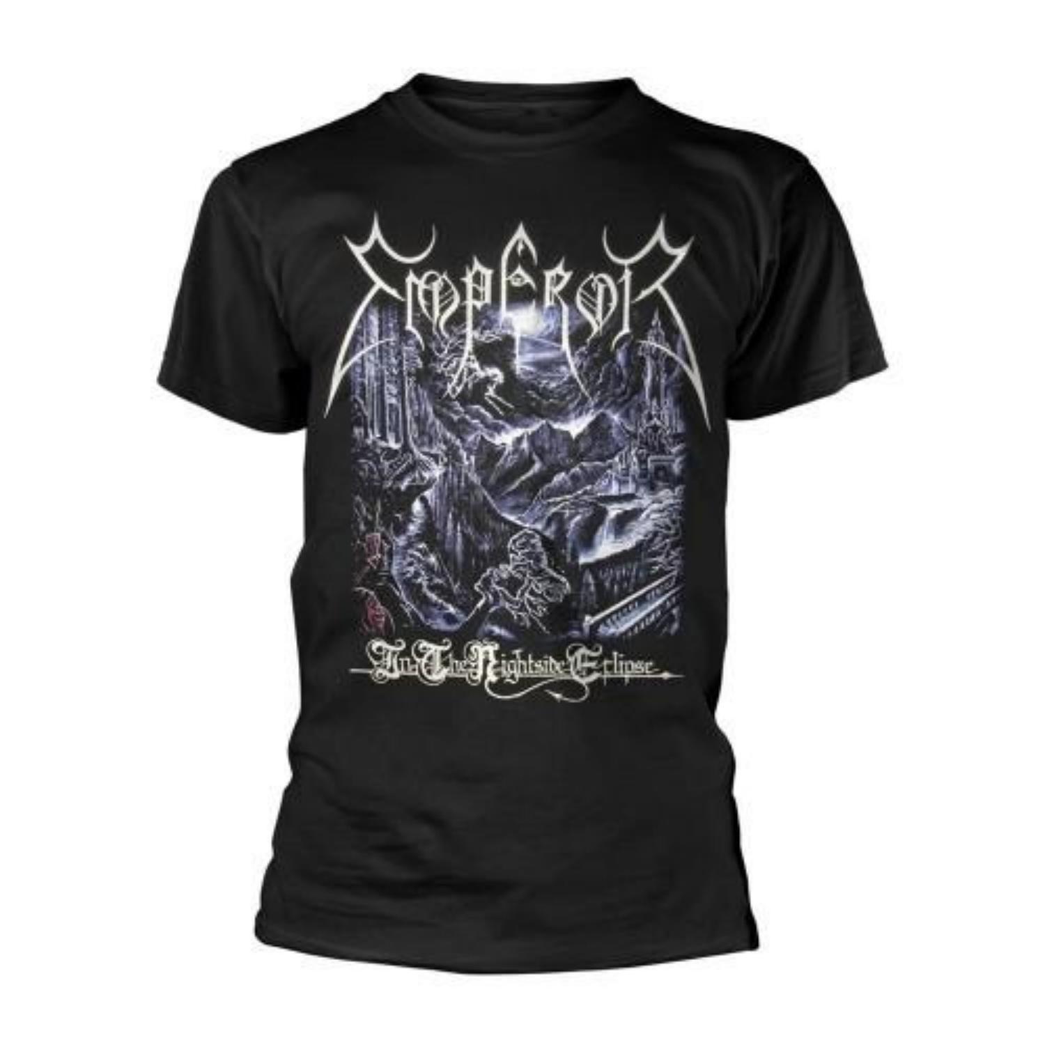 

Emperor Unisex Adult In The Nightside Eclipse Back Print T-Shirt S чёрный