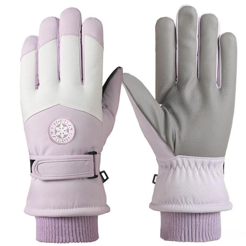 

Fashion Outdoor Skiing Sport Winter Windproof Thermal Gloves Cold Weather Hand Warming Gloves Touchscreen Winter Gloves for Ski