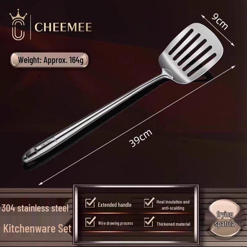 

Stainless Steel Kitchen Utensil Set Short