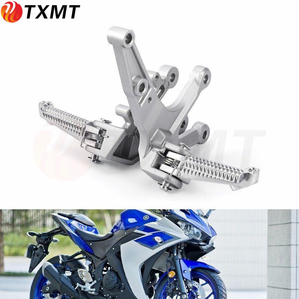 Compatible Yamaha YZF R3/R25 MT-25 MT-03 (2014-2023) Front Footpeg Bracket & Rear Footpeg Triangle