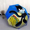 1pc Felix Cat Automatic Open Umbrella - 8-Rib Compact Foldable Design, Durable Fabric for Casual & Fashion Use074
