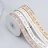 Beautiful Colorful Flower Ribbons 9m*1cm Embroidery Flower Polyester Ribbon DIY Hairpin Bowknot Accessories