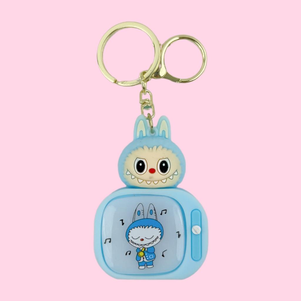 Luminous TV, Keychain, Schoolbag, Pendant, Children's Toys, Gifts, Doll Machine