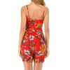 Bodysuits Schlanker R-Ausschnitt Warme, körperformende Kleidung Camisole Sexy Ärmellos Einfarbig Mode Bottoming Shirt Blumen-Overall