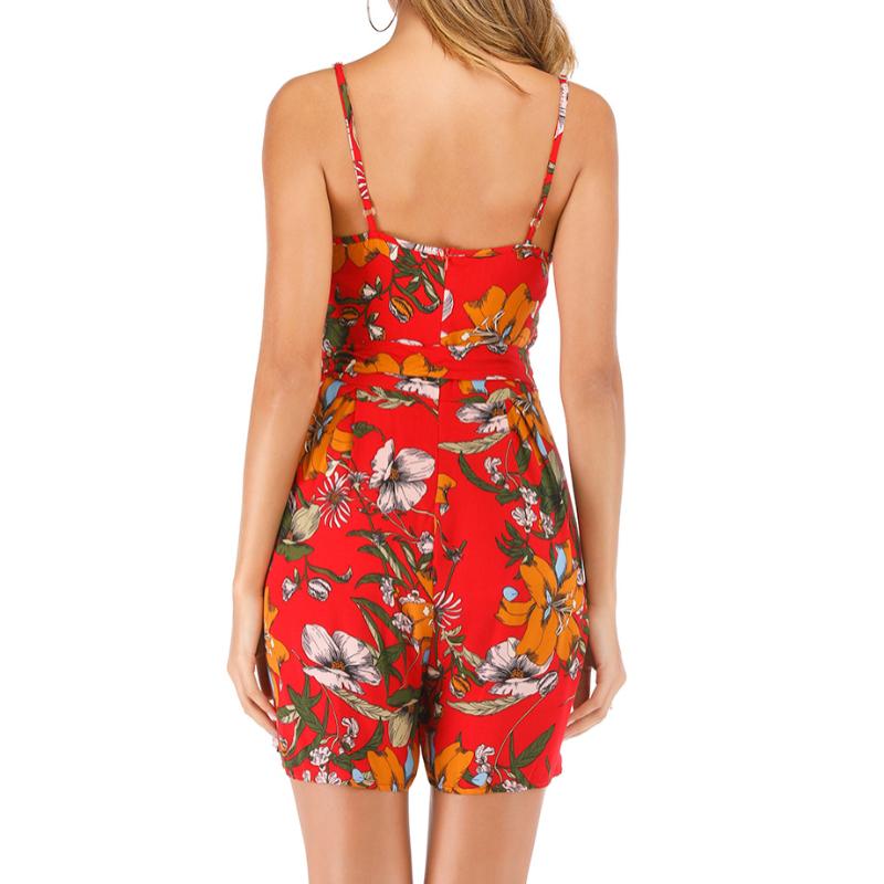 Bodysuits Schlanker R-Ausschnitt Warme, körperformende Kleidung Camisole Sexy Ärmellos Einfarbig Mode Bottoming Shirt Blumen-Overall