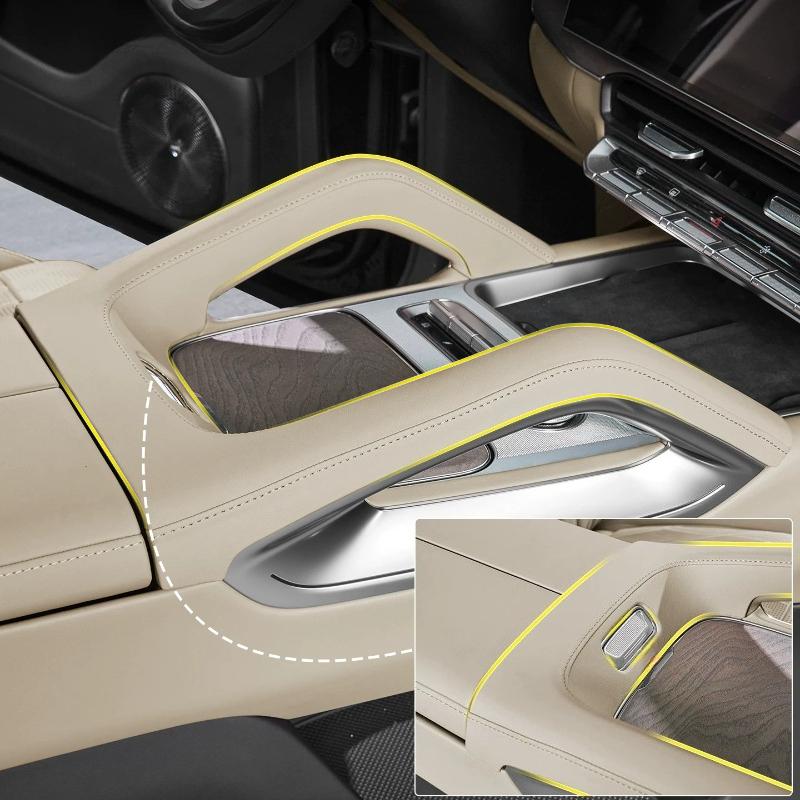 For Zeekr 8X Central Control Handle Protective Cover Armrest Cover Interior Protection Modification Special Accessories Supplies 63G