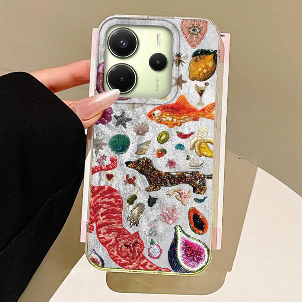 Heart Sun Eyes Bowknow Women Phone Case for Xiaomi Redmi Note 14 13 12 11 11S 10 9 8 Pro 9C 13C 14C A5 A3 A4 A3X A1 A2 9A Cover