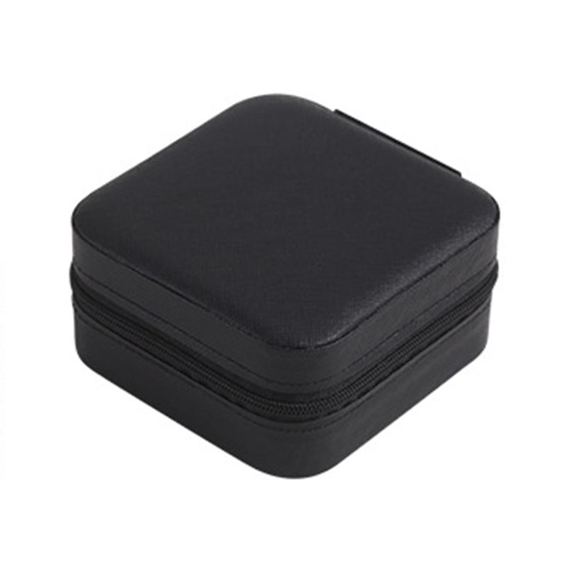 Mini Jewelry Storage Box Multifunctional Travel Jewelry Organizer Case for Stud Earrings Rings Necklaces Bracelets