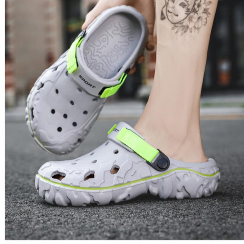 Prodyšné boty na pláž a pro venkovní sporty s měkkou podrážkou, univerzální ležérní boty ve velkých velikostech, cool pantofle