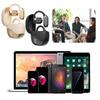 Real Time AI Translator Earbuds Bluetooth-Compatible 5.4 Noise Cancelling Smart Voice Translator Ear Hook Translation Earphones