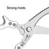 Ergonomic Handle Steel Poultry Shears MultiUse Kitchen Shears For Cutting Bone Trimming Herbs Easy cleaning Design