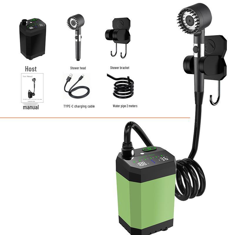 Portable Electric Shower for Outdoor and Dorm Use in Rural Areas