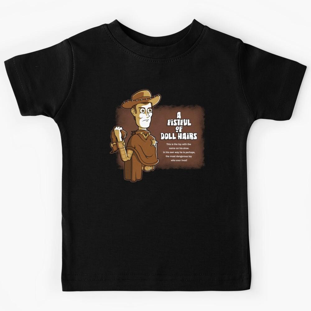 A Fistful of Doll Hairs Kids T-Shirt 130
