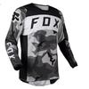 Mens Quick-Dry Long Sleeve Cycling Jersey Mountain Bike Downhill Shirt UV Protection Sport Top