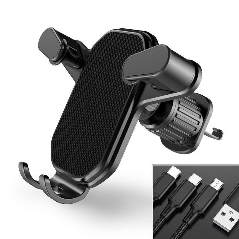 Longqi Schwerkraft Auto Lüftungsschlitz Handyhalter Halterung
