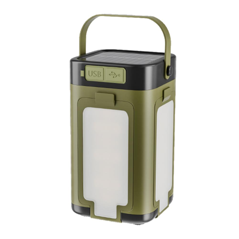 Foldable Camping Light Power Bank Rechargeable Camping Lantern Waterproof Solar Portable Flashlight Camping Supplies 1-3PCS