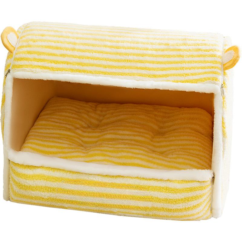 

Осенние и зимние собаки Маленькие собаки Золотистые ретриверы Большие собаки Большеухие Милые питомцы Питомники Дома для кошек с глубоким сном Дома для животных в юрте L（57*45*40cm)