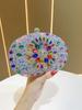 Luxurious Diamond-Encrusted Rhinestone Crossbody Small Handbag Versatile Elegant Women's Fashion Accessory