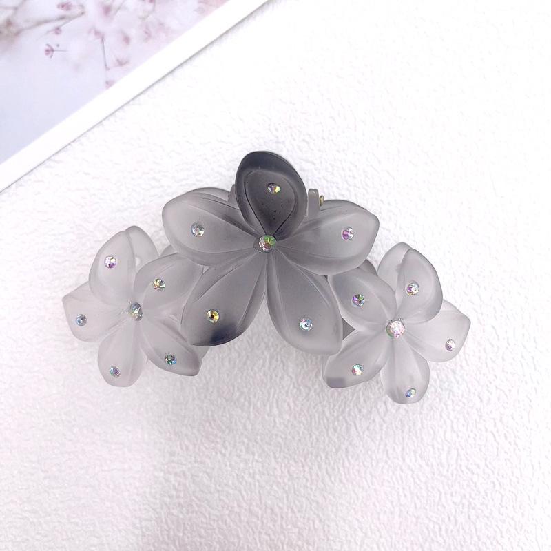 Bauhinia Frangipani High-End Women's Shark Hair Clip