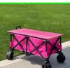 167x60 Folding Camping Table: Double Layer, 500kg Load Capacity, Portable for Car and Picnic