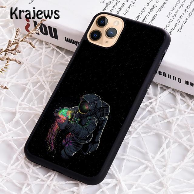 Krajews Astronaut Stars Constellation Phone Case Cover For iPhone 17 Air 16 15 14 plus 11 12 13 pro max Plus coque Fundas
