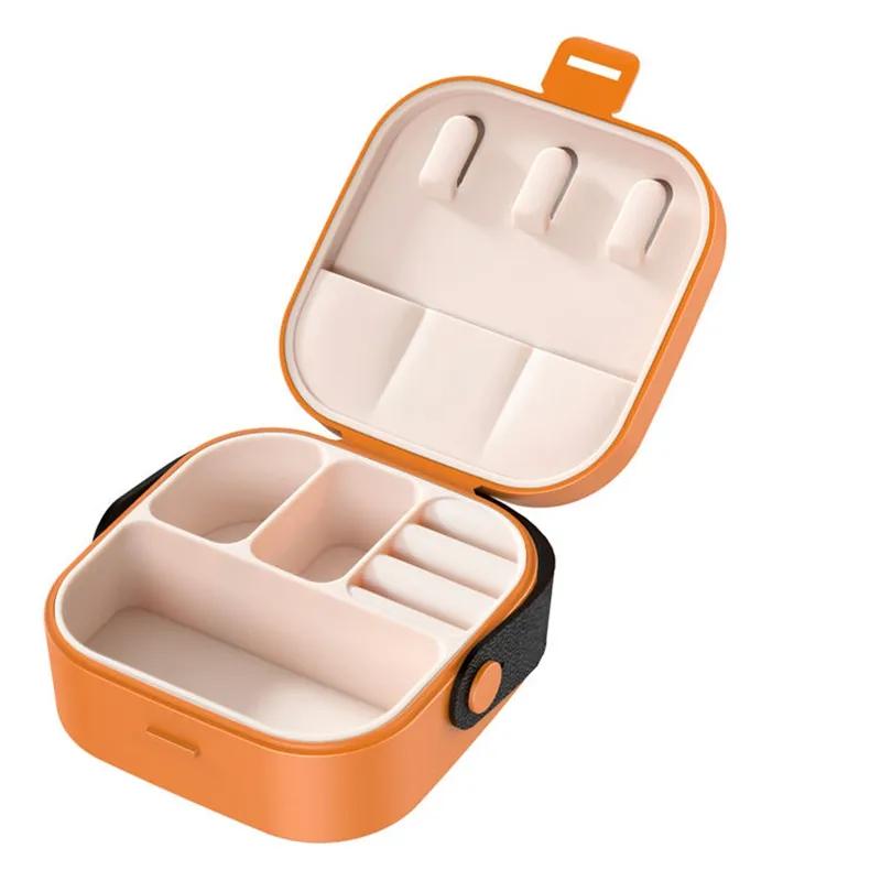 Simple And Exquisite Jewelry Storage Box Portable And Multifunctional Separated Jewelry Lipstick Decoration Organizing Box YLE25