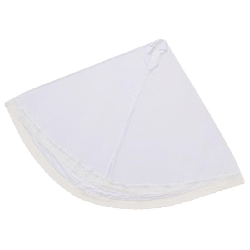 Элегантный полиэстеровый головной платок Свадебный женский шарф Дышащий модный головной платок для мечети и особых случаев 1 белый