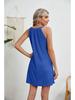 European and American Women's Sleeveless Halter Neck Beach Dress Cover-up