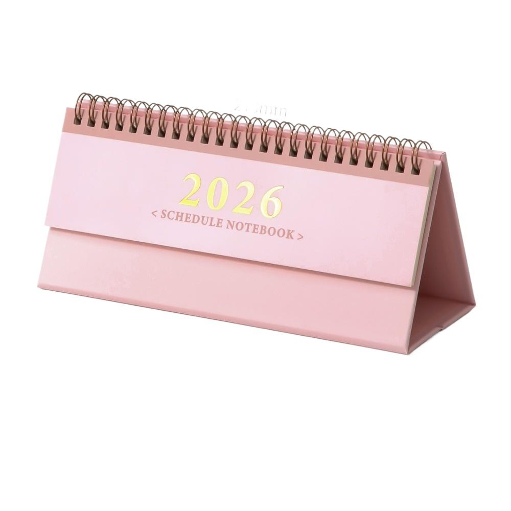 Kawaii 2026 Horizontal 2026 Simple Wall Calendar Small Desk Calendar Planner Desktop Decoration Office Stationery
