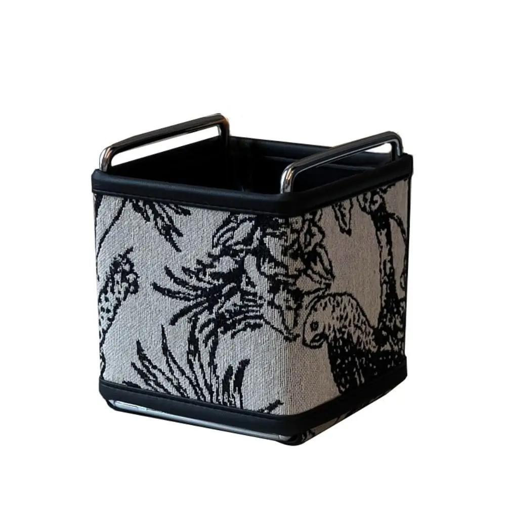 

Bird Makeup Brush Bucket Large Capacity Luxury Pencil Holder Stationery Basket Multifunctional Makeup Tool Organizer Cosmetics