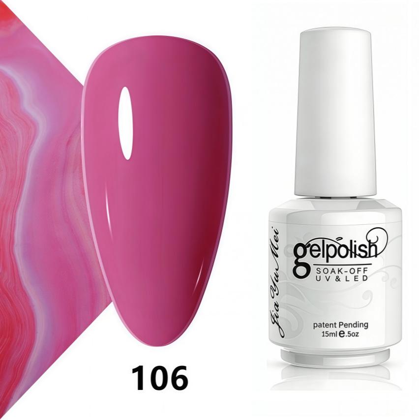 Koudan Long-lasting Gel Nail Polish Set - Firm Base & Top Coat