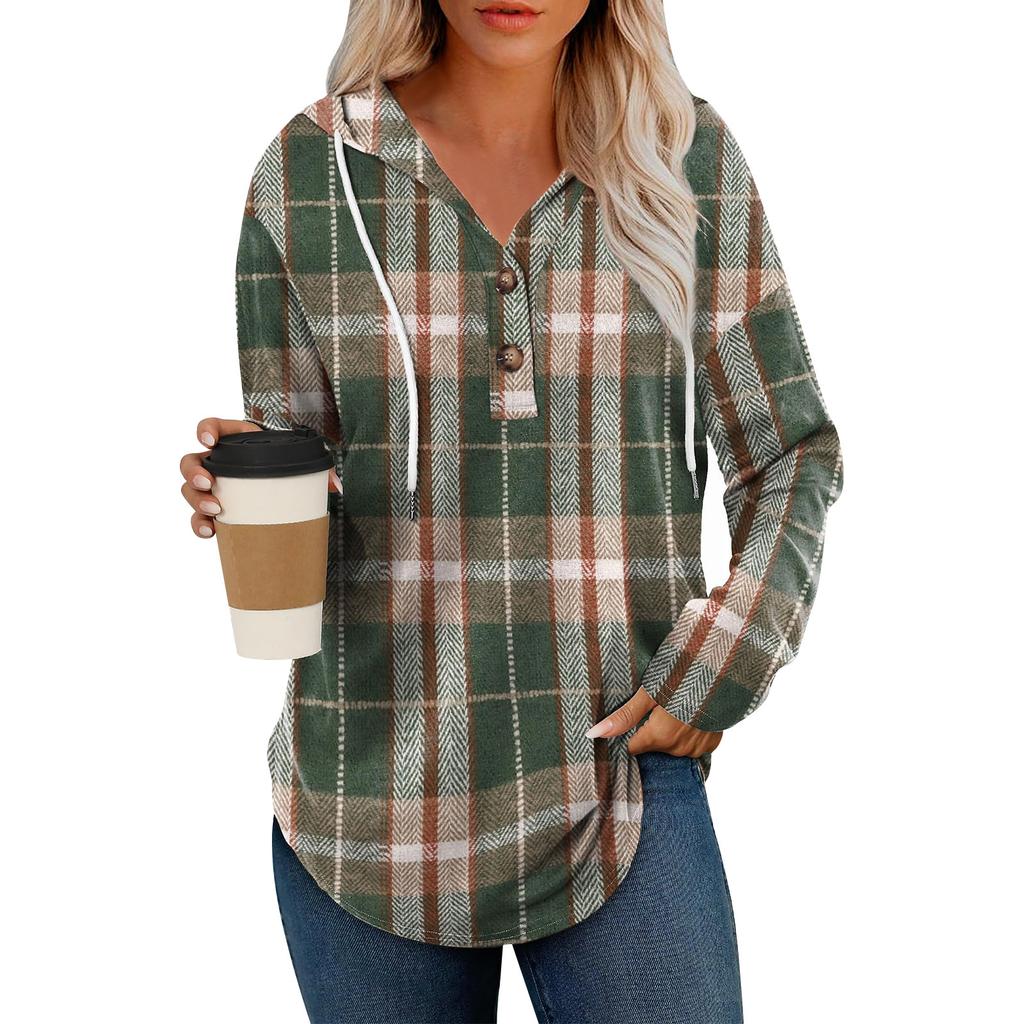 Women's Fashion Women's Lightweight Long Sleeve Pullover With Pockets Preppy Graphic Hoodie