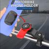 Motorcycle Bike Phone Holder Stand Bicycle Mobile Mount Non-slip Cycling,Phone Bracket Vibration Damper