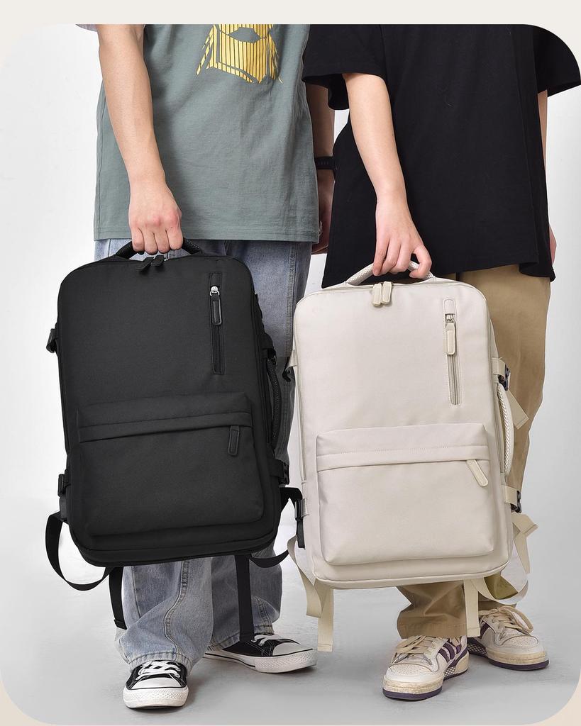 Expandable 180° Multi-layer Casual Backpack with Large Capacity and Logo Option