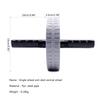 Abdominal Core Workout Roller Fitness Wheel Ab Roller Wheel Exercise Tool