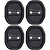 4Pcs Car Silicone Door Lock Buckle Cover Anti-collision For BMW X1 X3 X5 X6 X7 seriesE46 E90 E83 F10 F30 E60 G60 Car Accessories
